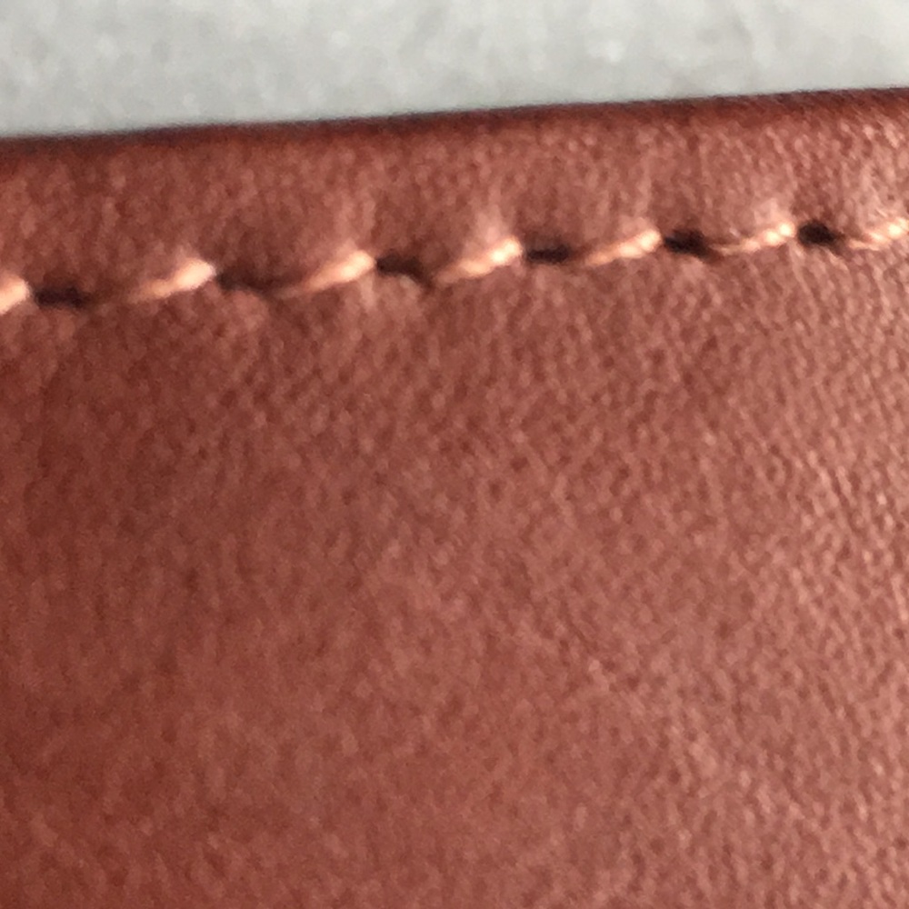 New* Saddle Brown Leather Wallet - Picture 13 of 16